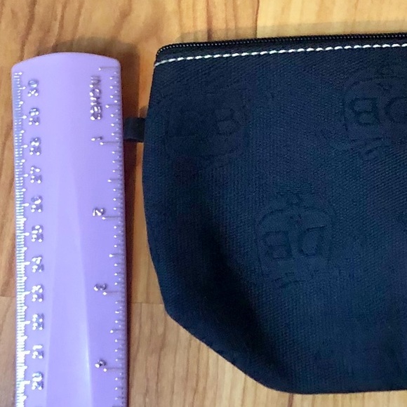 DOONEY & BOURKE | VINTAGE DB BLUE EAST WEST SIGNATURE COIN CARD PURSE SMALL - Picture 14 of 16